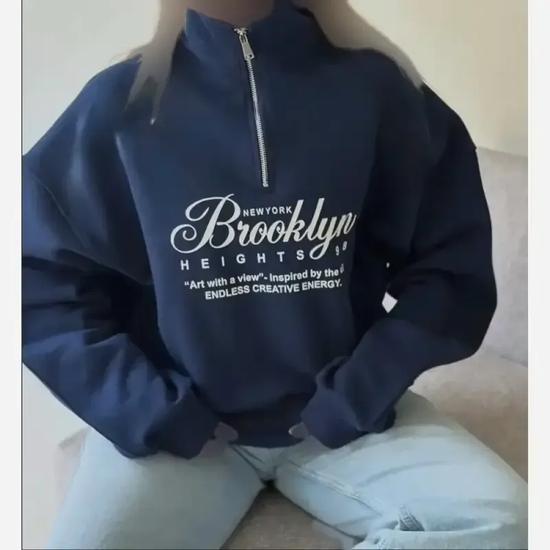 دورس نیم زیپ Brooklyn فری سایز اسپان داخل کرکی