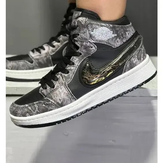 کفش اسپرت دراگون ساق دار مشکی خاکستری سایز 37 تا 40